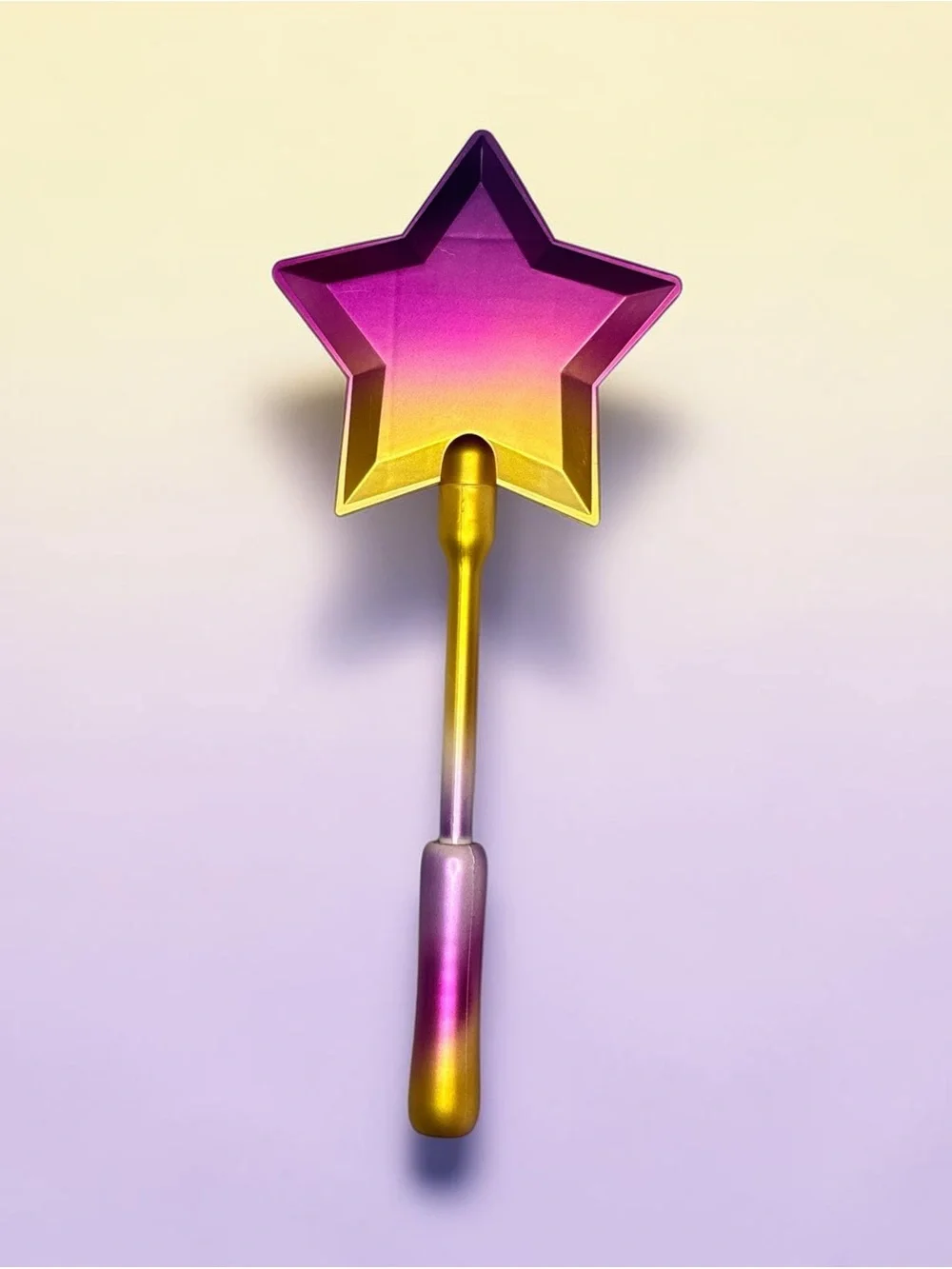Star-Shaped  credit card  holders Party Wand - Gold & Pink Gradient